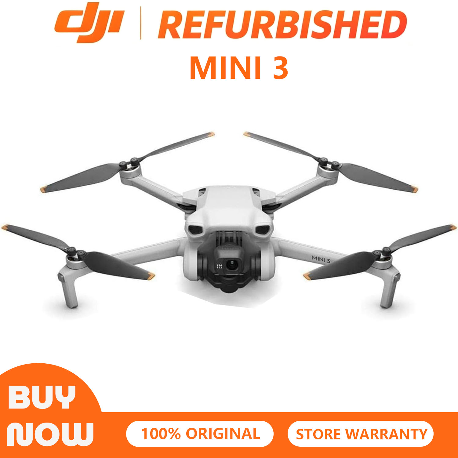 Drone Video Production - โดรน DJI Mini 3 รุ่นปรับปรุงใหม่ พร้อมกิมบอลกลไก