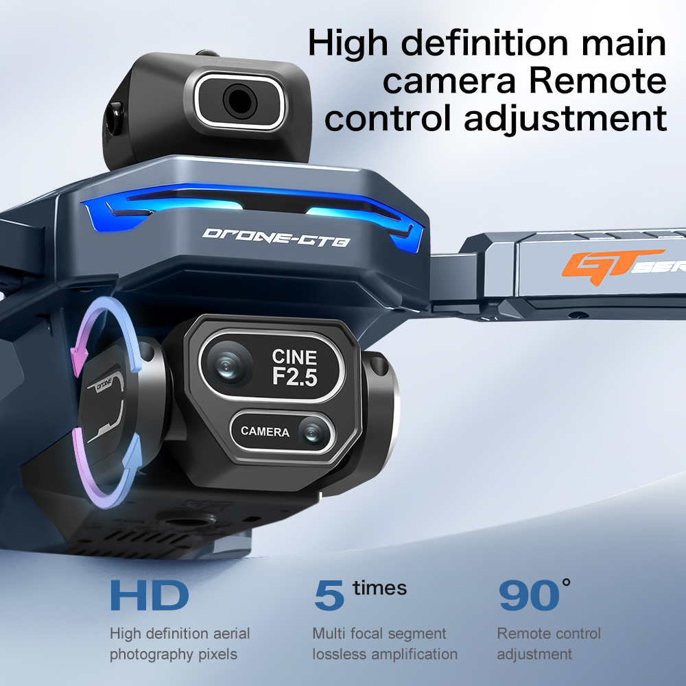 โดรน GT8 8K HD ระดับมืออาชีพ ก - Drone Video Production บทวิจารณ์และราคา